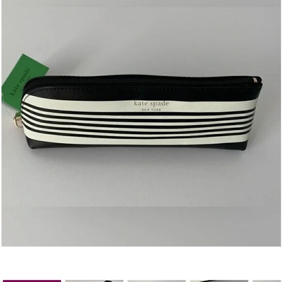 KATE SPADE PENCIL CASE AND PEN AND PENCIL SET - Picture 2 of 9